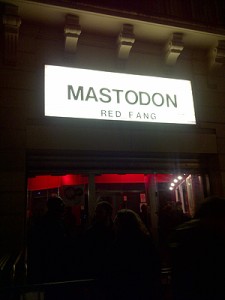 Mastodon_RedFang_Bataclan MASTODON & RED FANG au Bataclan